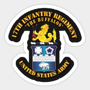 17th Infantry Regt - COA Sticker